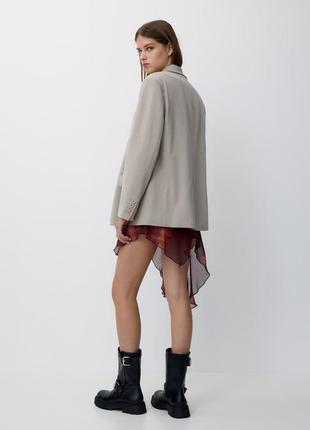 Oversize пиджак блейзер на пуговицах pull &amp; bear 77803114 фото