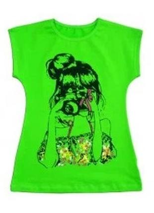 Туника для девочки "фотолето"