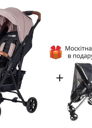 Прогулянкова коляска freeon lux premium, beige-black