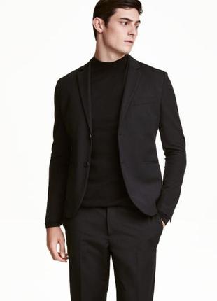 Пиджак черный класссика2 фото