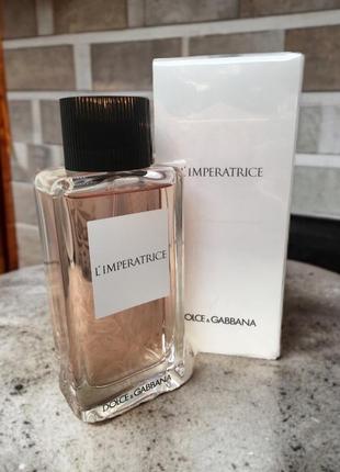 Dolce & and gabbana anthology l'imperatrice франція імператриця туалетна вода водяна квіткова фруктова жіноча 100 ml мл (духи парфуми для жінок)