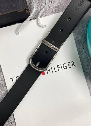 Ремень мужской кожаный брендовый tommy hilfiger