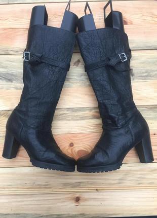 Кожанные сапоги