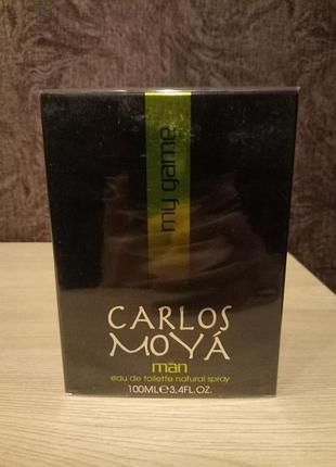 Туалетна вода carlos moya my game