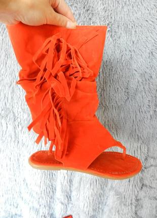 ✅ сандалии с бахрамой