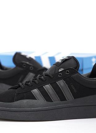 Модні замшеві кросівки adidas campus x bad bunny (42,43)2 фото