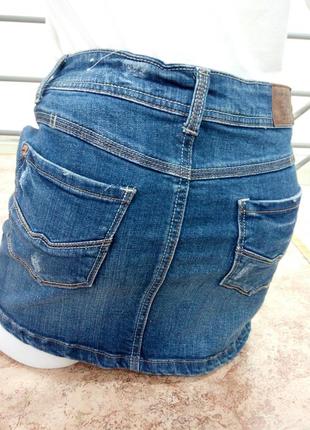 Распродажа!!!базовая стильная джинсовая юбка от "pinkie"4 фото