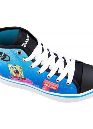 Роликовые кроссовки heelys x spongebob hustle hes10362 (35)5 фото