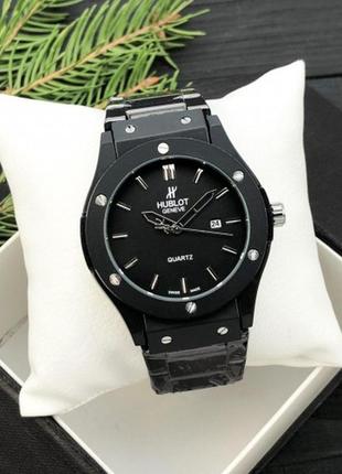 Часы hublot classic fusion all black new 1012-05211 фото