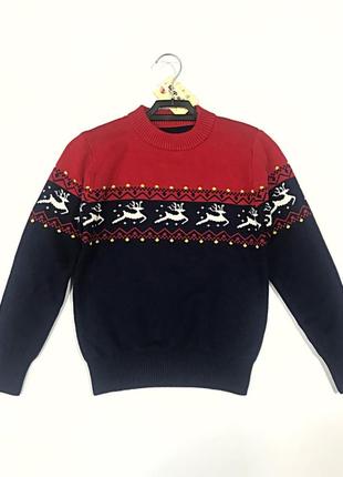 Кофточка с оленями