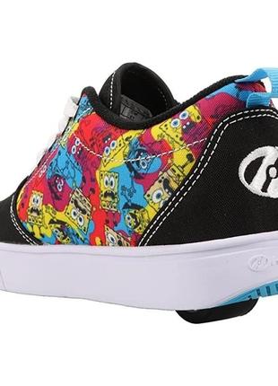 Роликовые кроссовки heelys x spongebob pro 20 prints black multi he101069 (34)3 фото