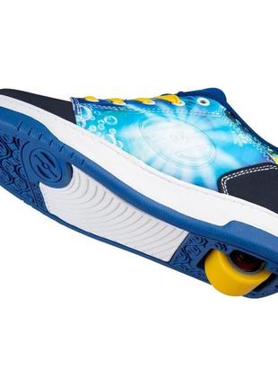 Роликовые кроссовки heelys x spongebob voyager navy yellow sky blue hes10491 (34)3 фото