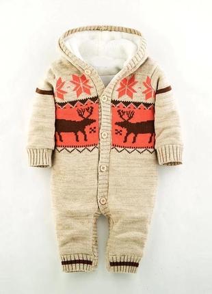 Комбинезон с оленями
