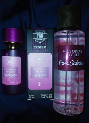 Pure seduction victoria's secret спрей для тела, духи,туалетная вода