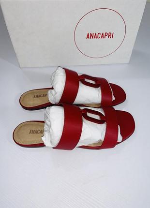 Нові босоніжки шльопки anacapri оригінал10 фото