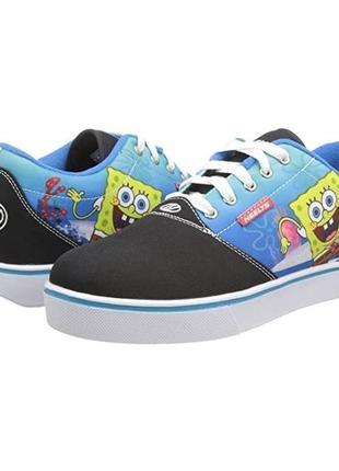 Роликові кросівки heelys x spongebob pro 20 prints black multi canvas hes10361 (34)