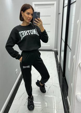 Женский спортивный костюм, элегантный спортивный костюм, прогулочный костюм, прогулочный костюм, костюм двойка, качеством двойка, трикотажный костюм3 фото