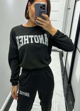 Женский спортивный костюм, элегантный спортивный костюм, прогулочный костюм, прогулочный костюм, костюм двойка, качеством двойка, трикотажный костюм4 фото