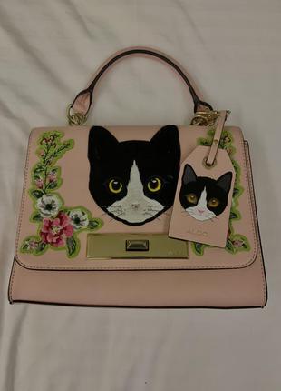 Сумка aldo pink cat , рожева сумочка