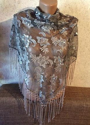 Хустка гiпюрова