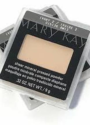 Компактная минеральная пудра mary kay мери кей