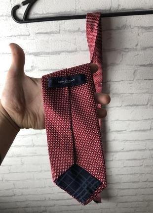 Оригинальный, винтажный галстук burberry