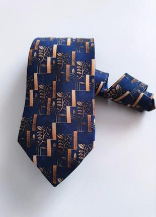 Шелковый винтажный  галстук lavlin /4358/