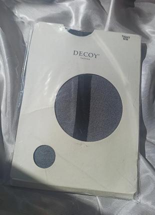 Очень красивые колготки на размер s/m decoy black распродаж