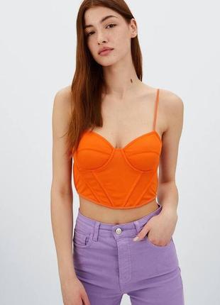 Корсет корсетний топ zara bershka h&m stradivarius