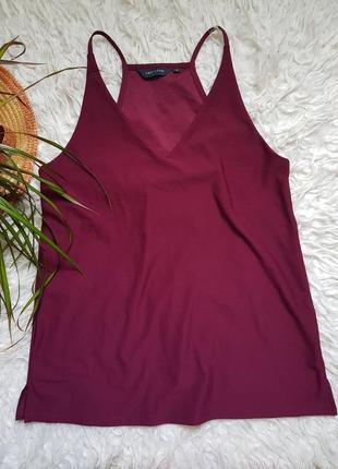 Тренд 2026 майка топ блузка сорочка футболка бордо слива