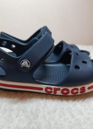 Босоножки сандалии кроксы crocs c9 crocband1 фото