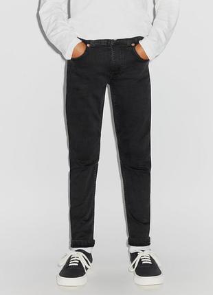 Черные джинсы для мальчика подростка 13-14 лет zara испания размер 164