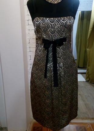 Элегантное платье monica ricci, 34 размера