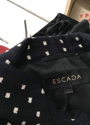 Шикарный костюм «escada» оригинал 👌8 фото