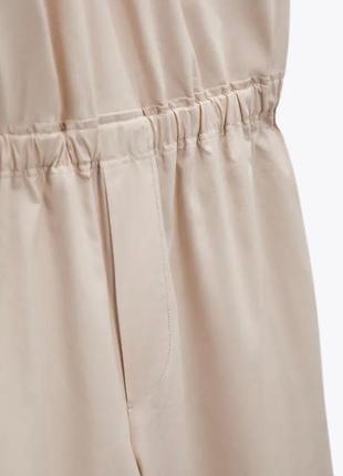 Распродажа!!!стильный комбенизон брюками, женский комбез на один рукав, карго zara3 фото