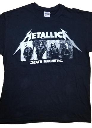 Футболка metalica 2009 death magnetic world tour