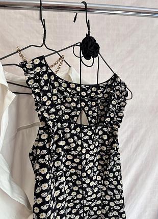 Коротка сукня в ромашки 3