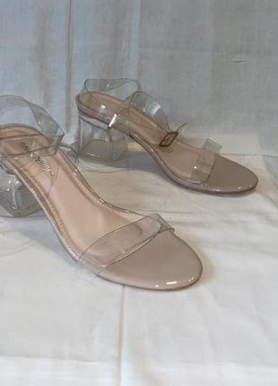 Тркундовые босоножки * public desire * нижняя р.38, 39 (25.50см)