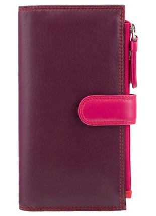 Гаманець жіночий visconti rb100 bermuda c rfid (plum multi)
