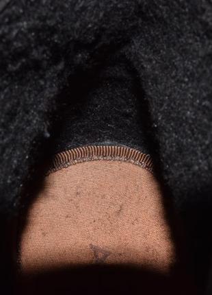 Ботинки aldo winter leather fur зимние мужские. оригинал. 40 - 41 р./ 26 см.5 фото