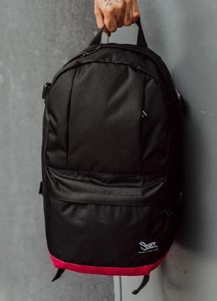 Міський рюкзак унісекс staff 21l so black & crimson