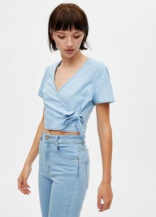 Джинсовий топ pull&bear