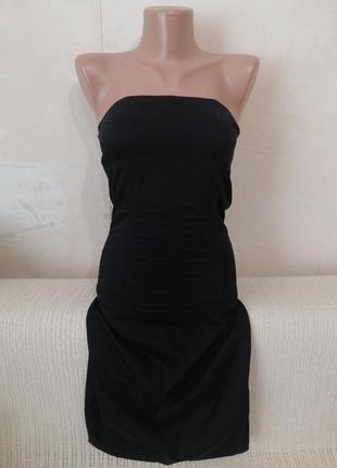 Сукня-футляр міді довжини без бритель