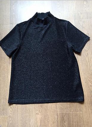 Эффектный джемпер стрейч с мерцающим эффектом