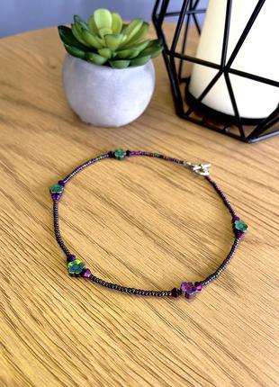 Чокер «mystery» handmade