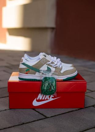 👟 кроссовки jarritos x nike sb dunk low «phantom orange malachite» / наложка bs👟