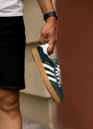 Adidas x gucci gazelle green