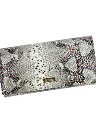 Жіночий шкіряний гаманець patrizia piu sn-122 rfid сірий -