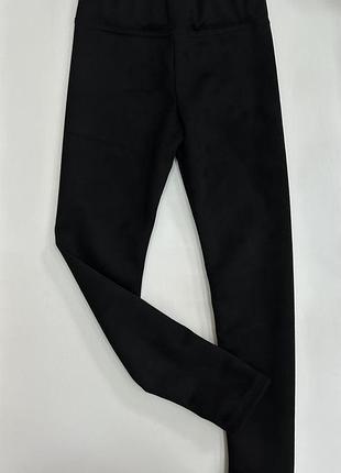 Замшевые леггинсы лосины  128-158см