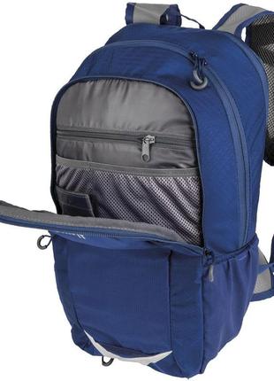 Спортивний рюкзак зі збільшенням об'єму та дощовиком crivit 14+3l синій3 фото